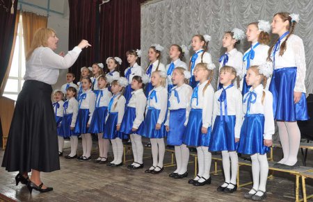 В Алексеевской школе искусств прошёл зональный этап конкурса хоров
